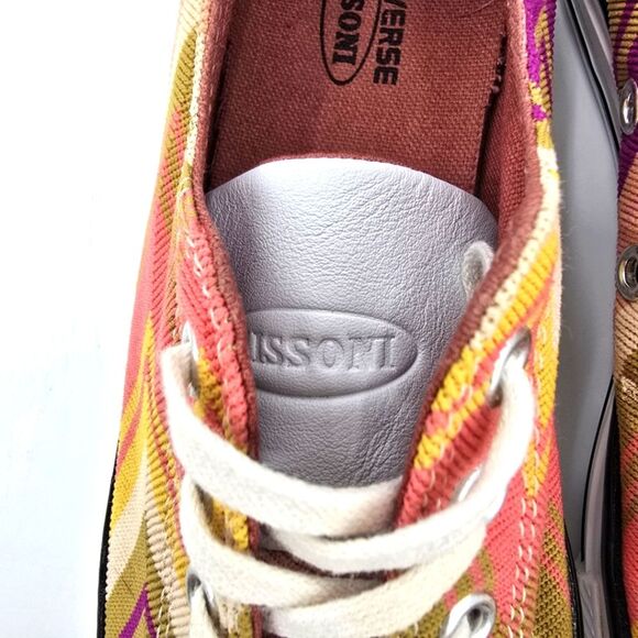 Coverse x Missoni Women's Low Top  Sneakers Size 5 - Picture 7 of 9